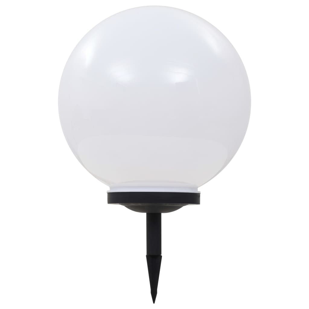 Zahradní Solární Lampa Led Kulovitá Rgb