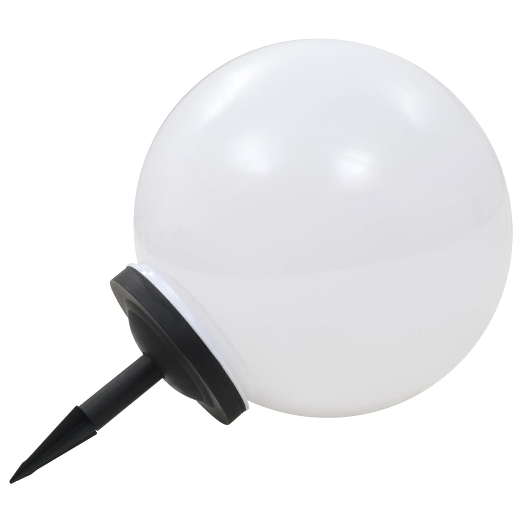 Zahradní Solární Lampa Led Kulovitá Rgb