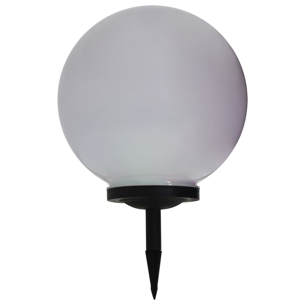 Zahradní Solární Lampa Led Kulovitá Rgb