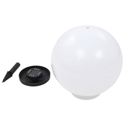 Zahradní Solární Lampa Led Kulovitá Rgb