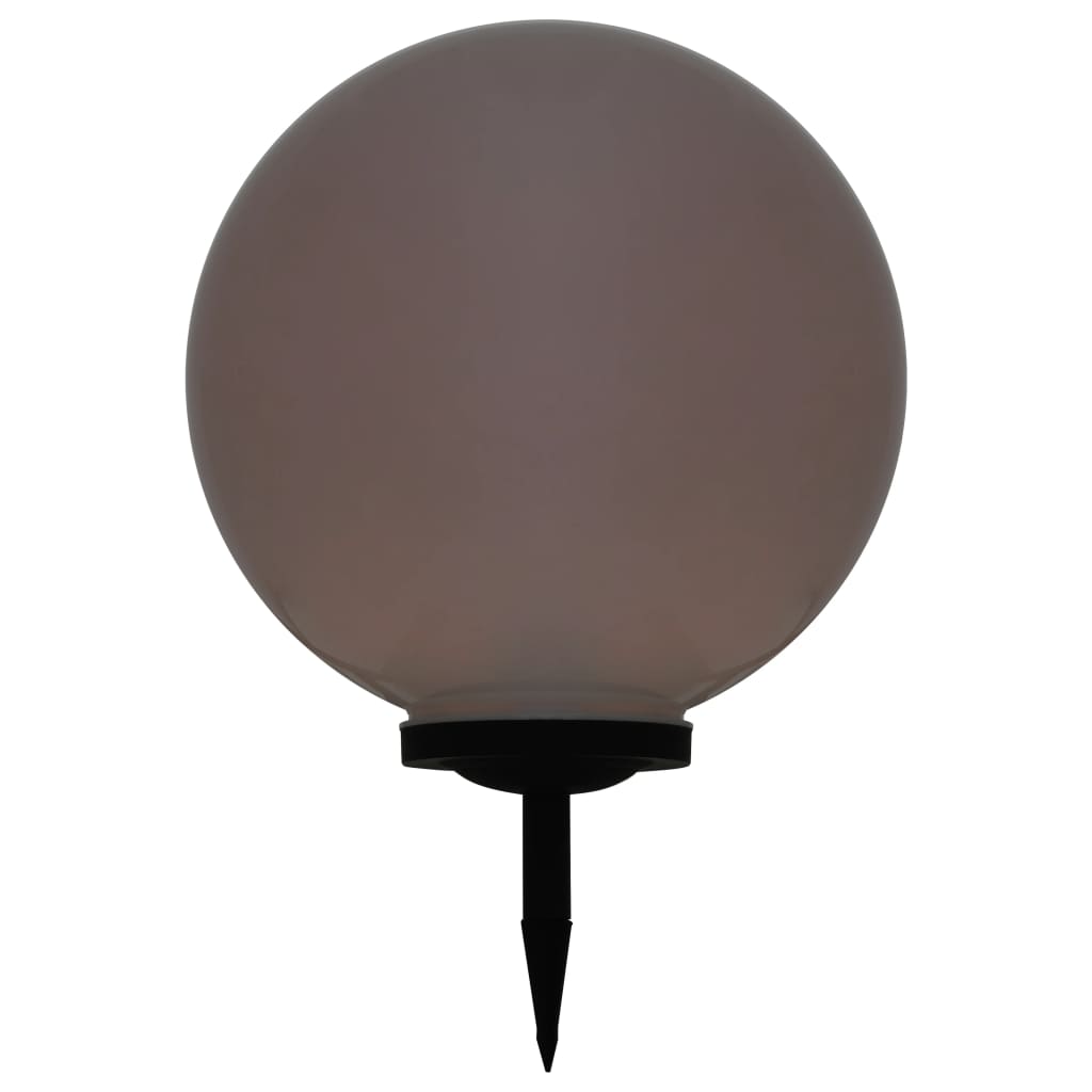 Zahradní Solární Lampa Led Kulovitá Rgb