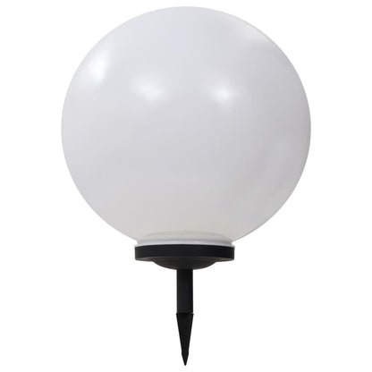Zahradní Solární Lampa Led Kulovitá Rgb