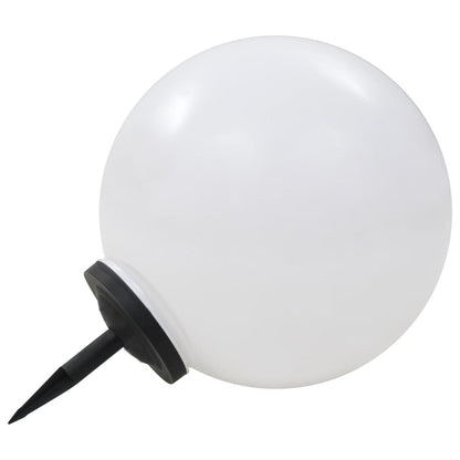 Zahradní Solární Lampa Led Kulovitá Rgb