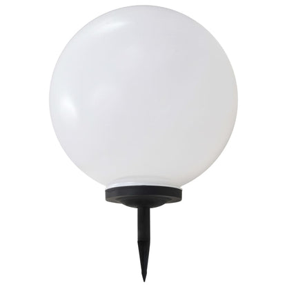 Zahradní Solární Lampa Led Kulovitá Rgb