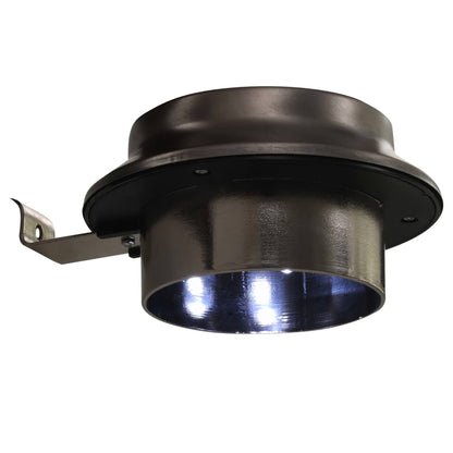 Zahradní Solární Lampy 6 Ks Led Kulaté 12 Cm Bílé