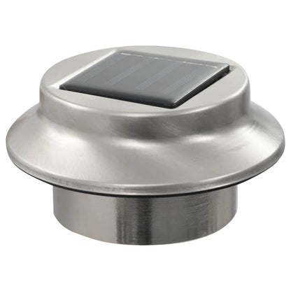 Zahradní Solární Lampy 6 Ks Led Kulaté 12 Cm Bílé