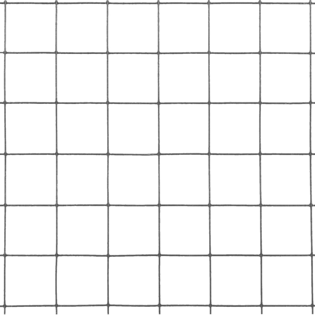 Pletivo Ke Kurníku Ocel Pvc Vrstva Šedé Šedá