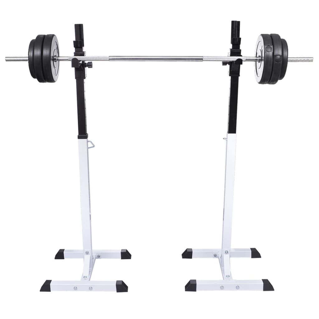 Posilovací Stojan Se Sadou Činek Barbell A Dumbbell 60,5 Kg