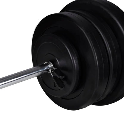 Posilovací Stojan Se Sadou Činek Barbell A Dumbbell 60,5 Kg