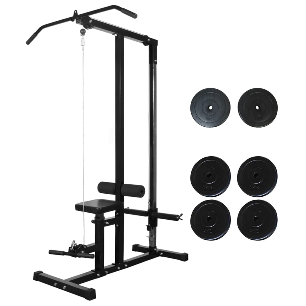 Posilovací Věž Se Zátěžovými Kotouči 40 Kg
