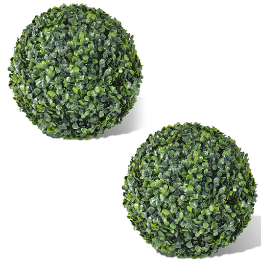 Umělý Buxus Koule 2 Ks 35 Cm