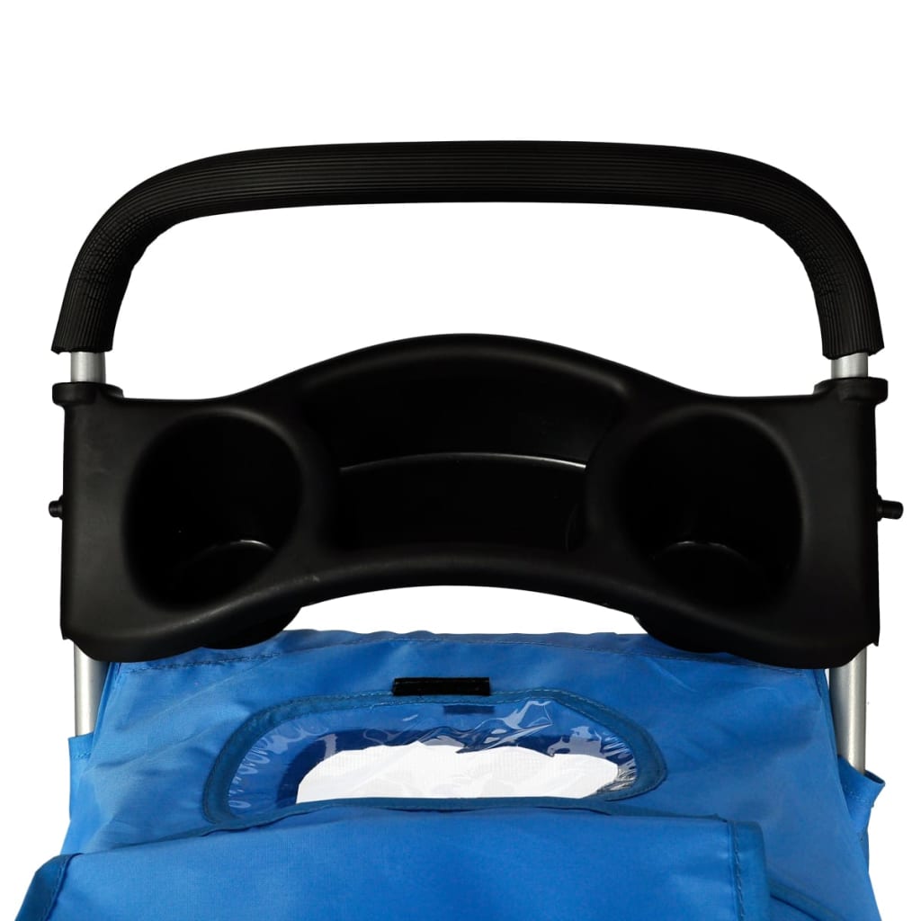 Kočárek Pro Psy 15 Kg Modrý