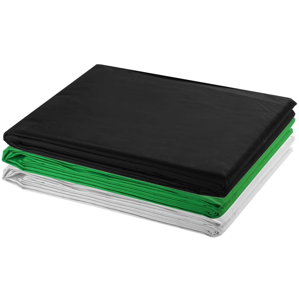 Fotografická Sada 3 Bavlněná Pozadí A Nastavitelný Rám