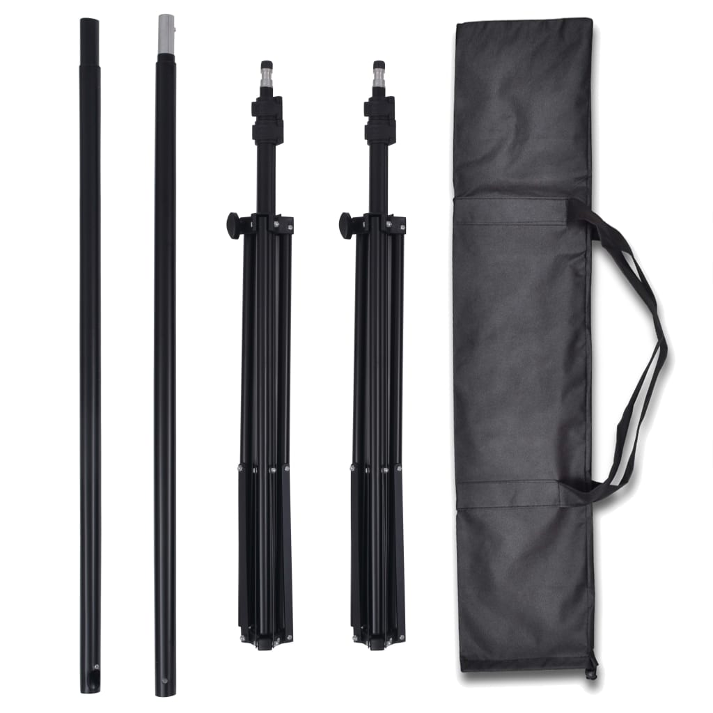 Fotografická Sada 3 Bavlněná Pozadí A Nastavitelný Rám