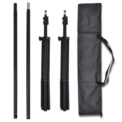 Fotografická Sada 3 Bavlněná Pozadí A Nastavitelný Rám