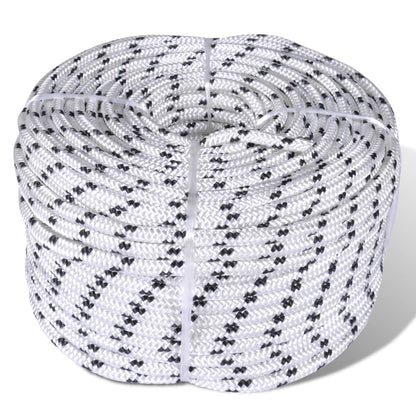 Splétané Lano Lodní, Polyester X Bílá