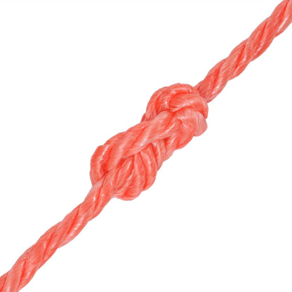 Kroucené Lano Z Polypropylenu 8 Mm 500 M Oranžové