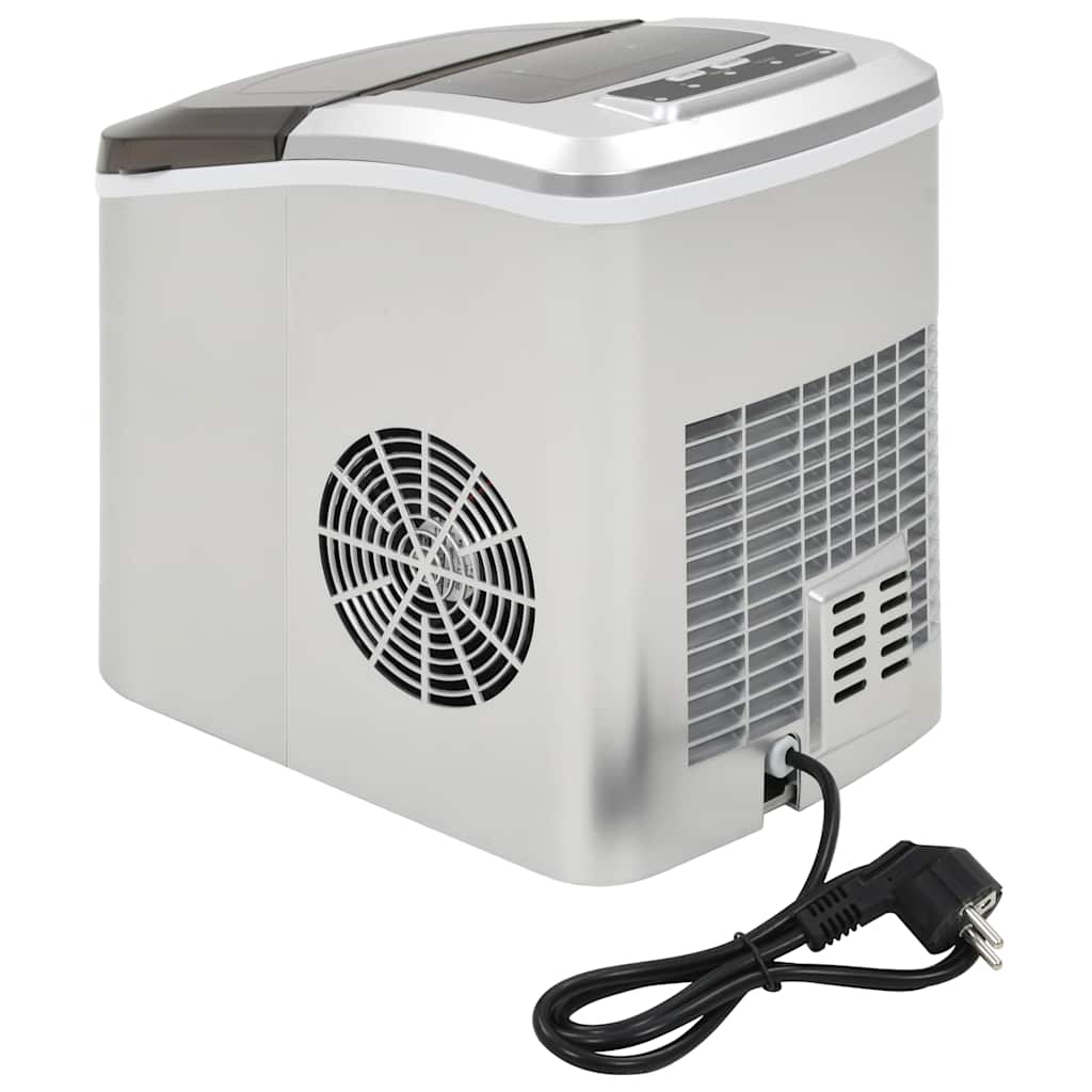 Výrobník Ledových Kostek 2,4 L Stříbrný 15 Kg/24 H