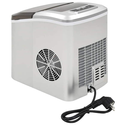 Výrobník Ledových Kostek 2,4 L Stříbrný 15 Kg/24 H