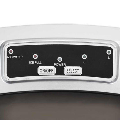 Výrobník Ledových Kostek 2,4 L Stříbrný 15 Kg/24 H