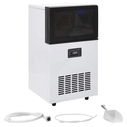 Výrobník Ledových Kostek Černý 45 Kg / 24 H