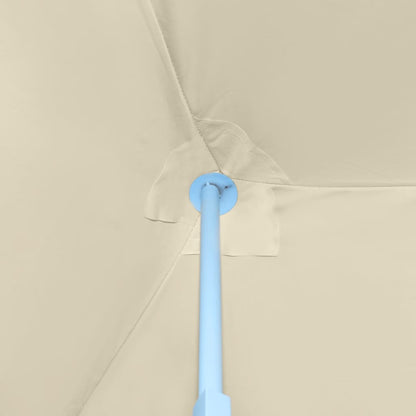 Skládací Nůžkový Party Stan S 5 Bočními Stěnami 3 X 9 M Krémový