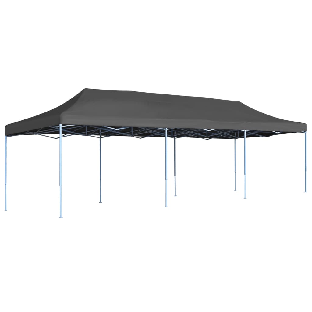 Skládací Nůžkový Party Stan 3 X 9 M Modrý