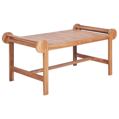 Konferenční Stolek 100 X 50 X 45 Cm Masivní Teak