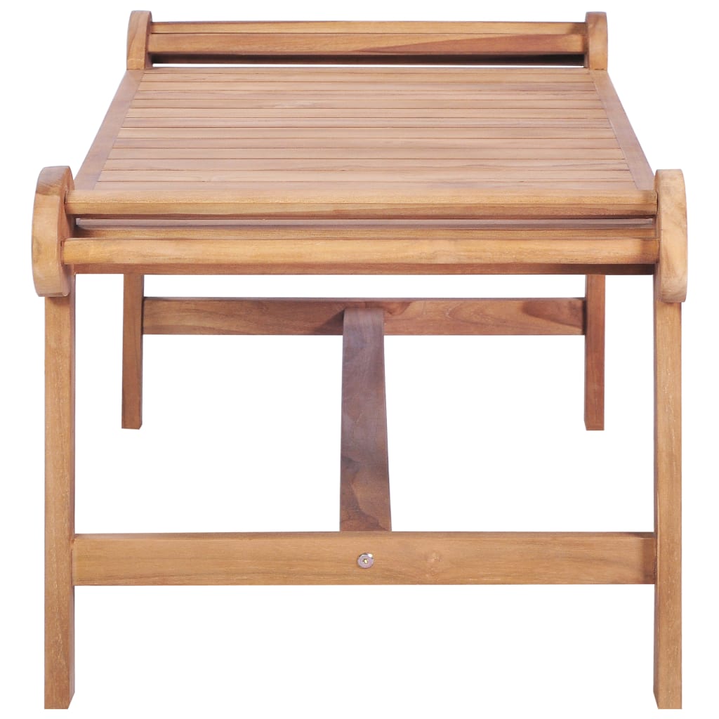 Konferenční Stolek 100 X 50 X 45 Cm Masivní Teak