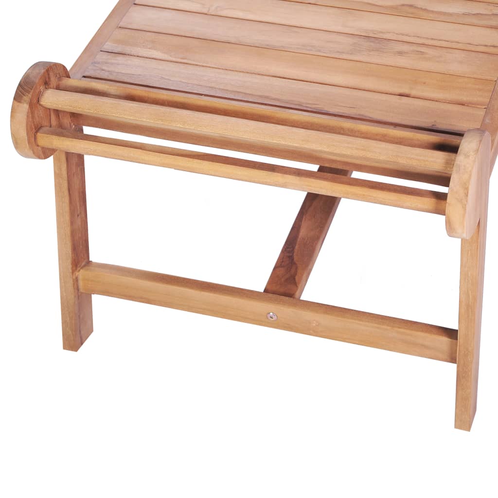 Konferenční Stolek 100 X 50 X 45 Cm Masivní Teak