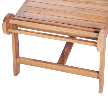 Konferenční Stolek 100 X 50 X 45 Cm Masivní Teak