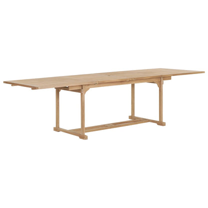Rozkládací Zahradní Stůl (180–280) X 100 X 75 Cm Masivní Teak