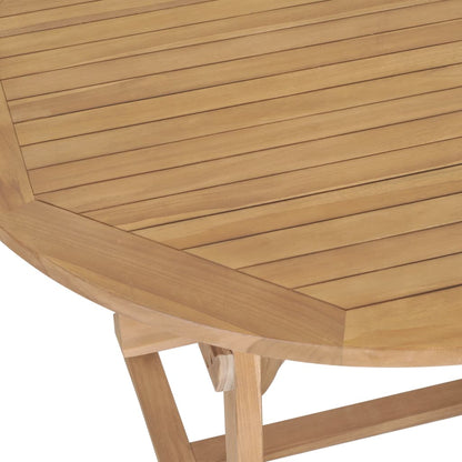 9Dílný Zahradní Jídelní Set 180–280 X 100 X 75 Cm Teakové Dřevo