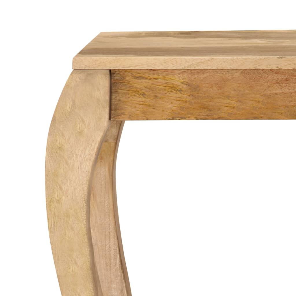 Konzolový Stolek 118 X 38 X 76 Cm Masivní Mangovníkové Dřevo