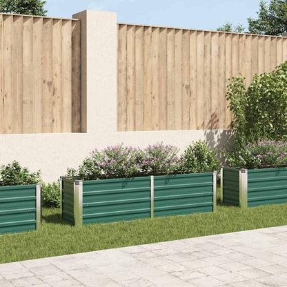 Vyvýšený Záhon Pozinkovaná Ocel Zelený