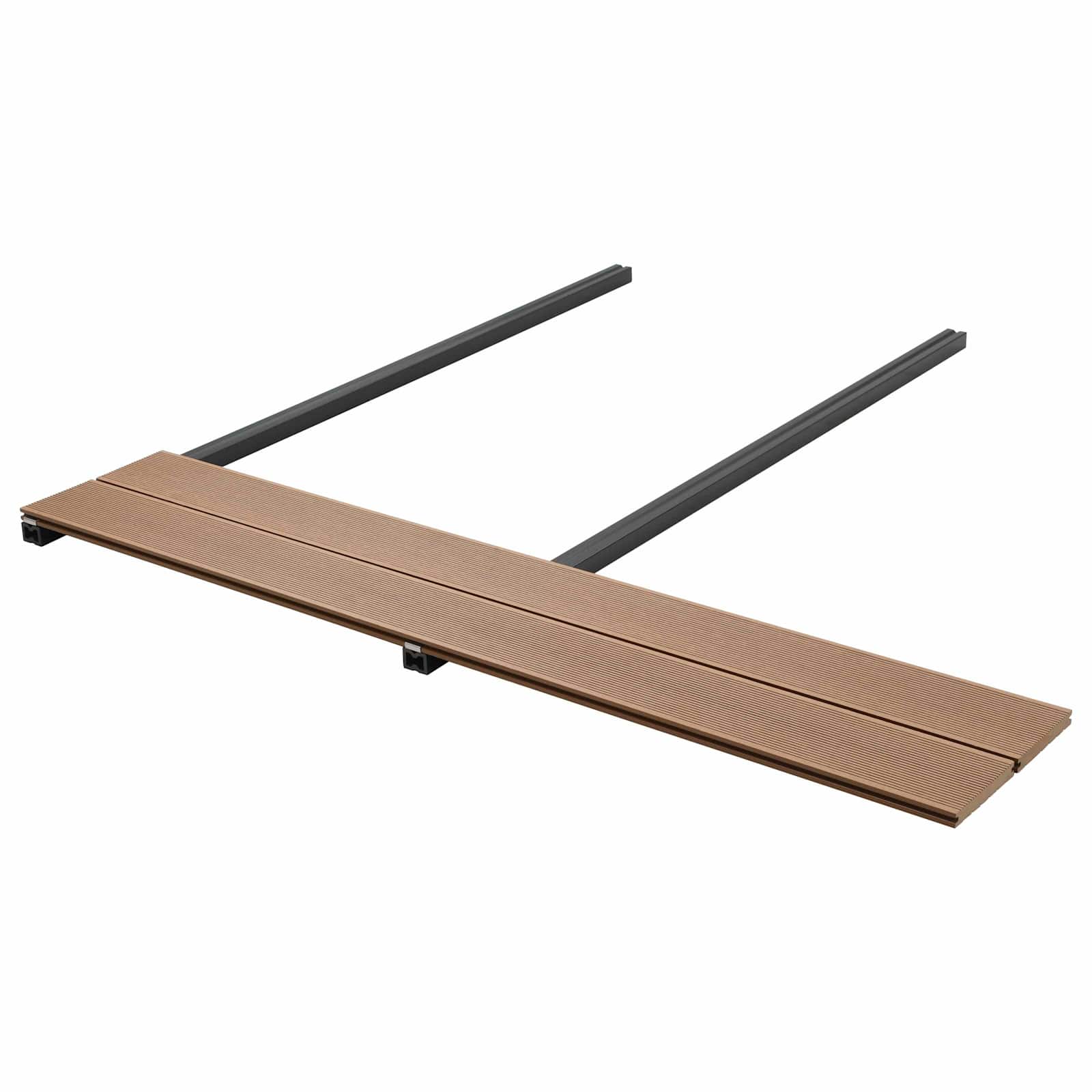 Terasová Deska 6 Ks Teak Wpc