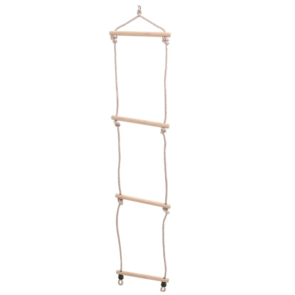 Houpací Sedátko S Lanovým Žebříkem Modré 37 X 15 Cm Pe