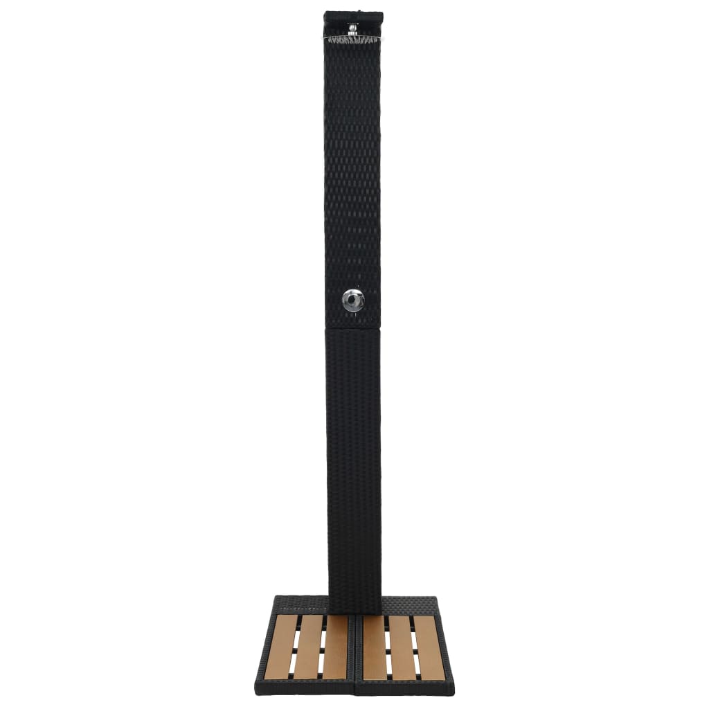 Zahradní Sprcha Polyratan A Dřevoplast