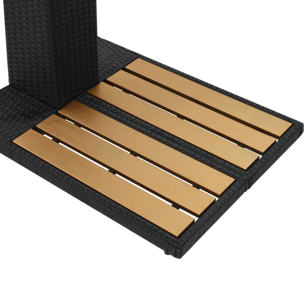 Zahradní Sprcha Polyratan A Dřevoplast