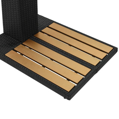 Zahradní Sprcha Polyratan A Dřevoplast