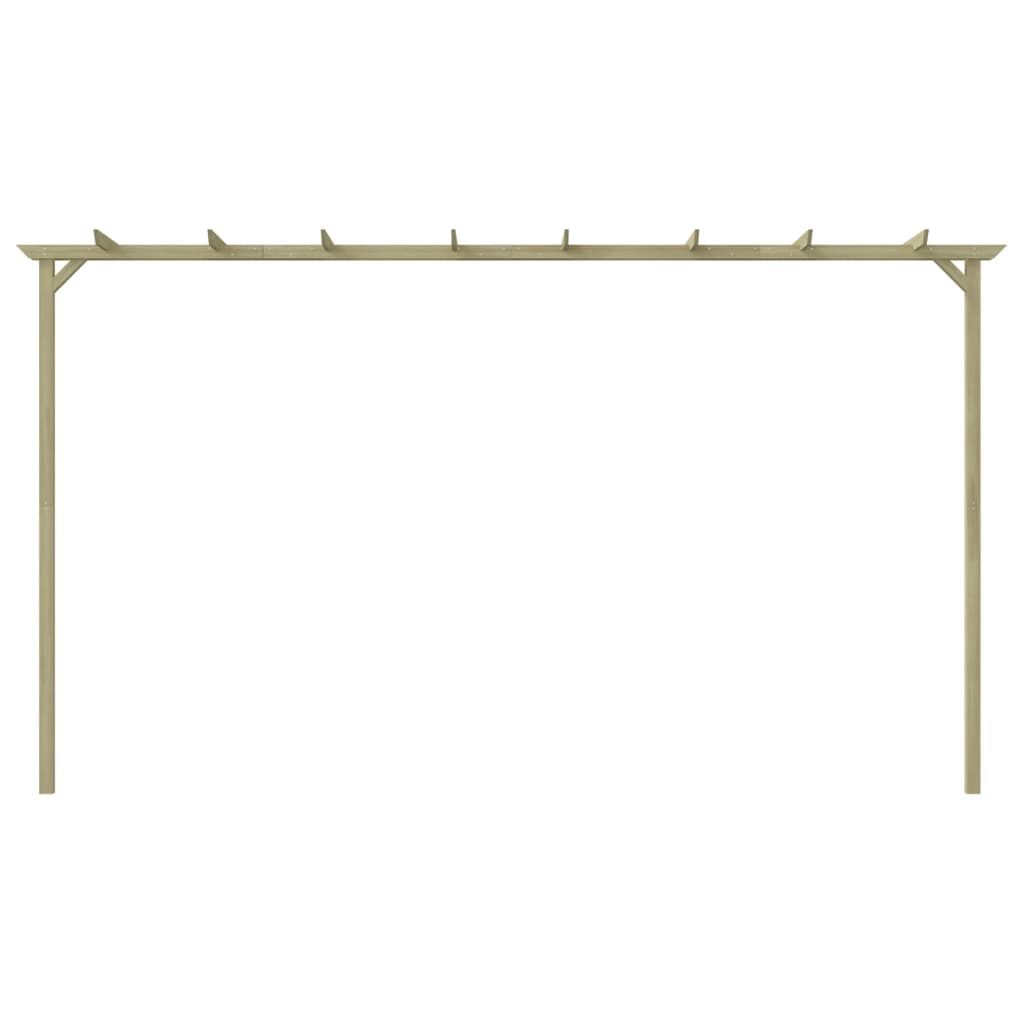 Zahradní Pergola Impregnovaná Borovice 360 X 200 X 60 Cm