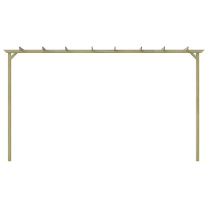 Zahradní Pergola Impregnovaná Borovice 360 X 200 X 60 Cm