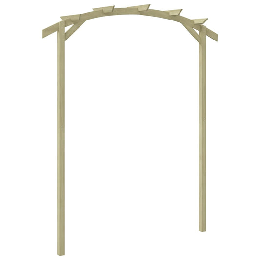 Zahradní Pergola Impregnovaná Borovice 180 X 210 X 40 Cm