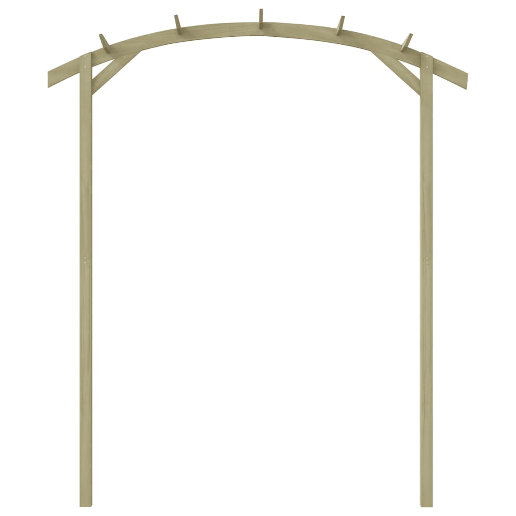 Zahradní Pergola Impregnovaná Borovice 180 X 210 X 40 Cm