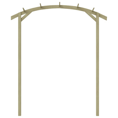 Zahradní Pergola Impregnovaná Borovice 180 X 210 X 40 Cm