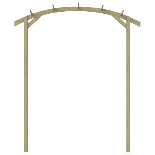Zahradní Pergola Impregnovaná Borovice 180 X 210 X 40 Cm