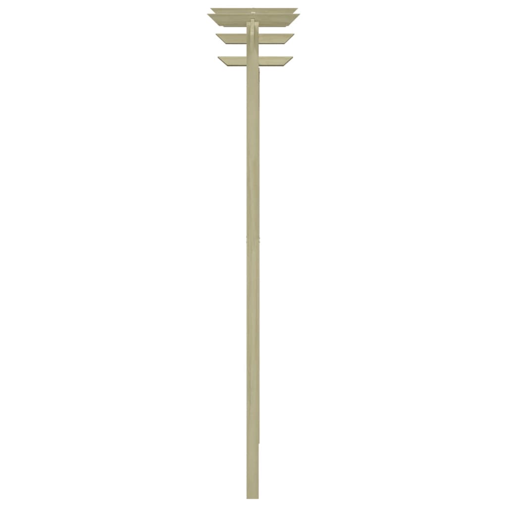 Zahradní Pergola Impregnovaná Borovice 180 X 210 X 40 Cm