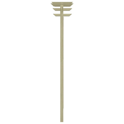 Zahradní Pergola Impregnovaná Borovice 180 X 210 X 40 Cm
