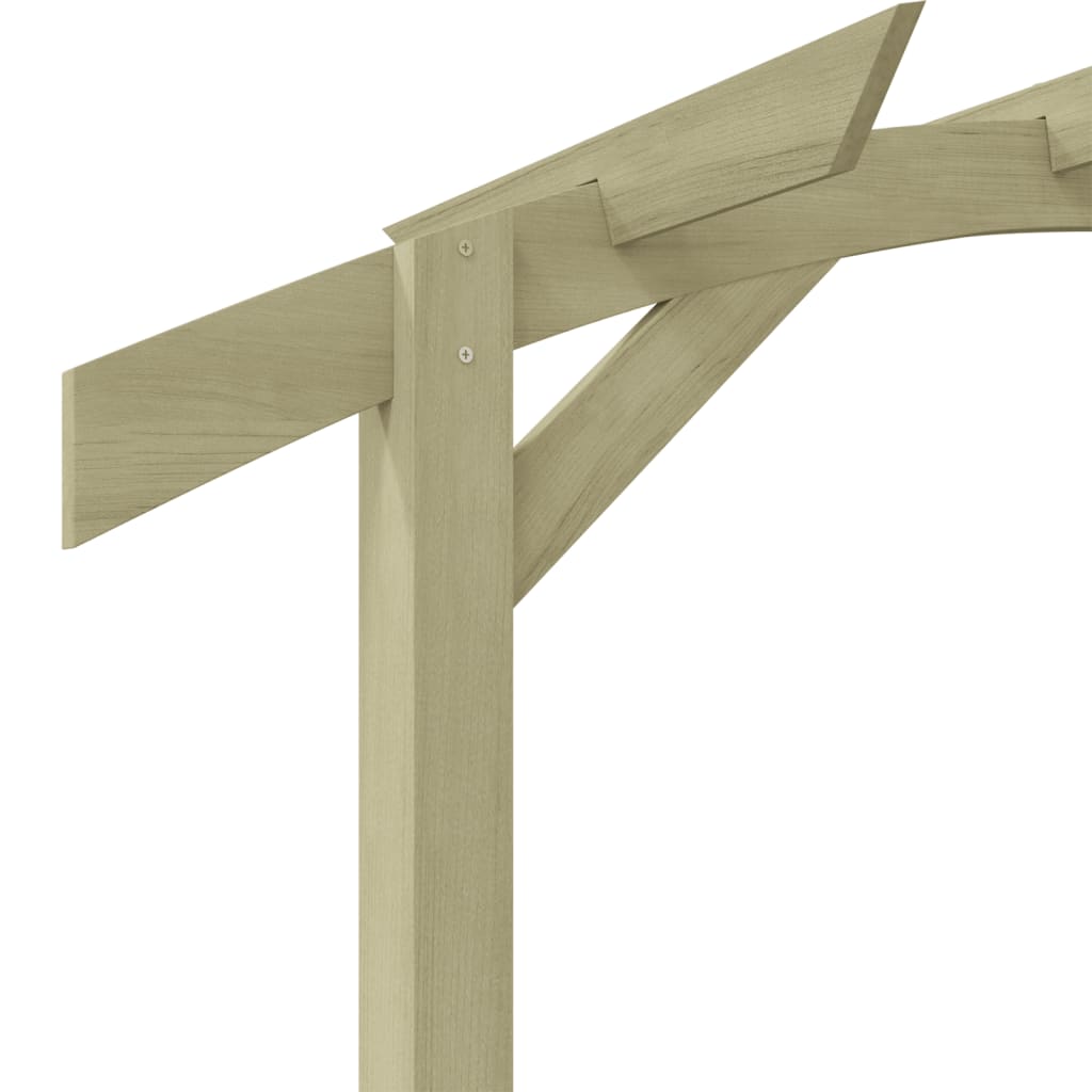 Zahradní Pergola Impregnovaná Borovice 180 X 210 X 40 Cm
