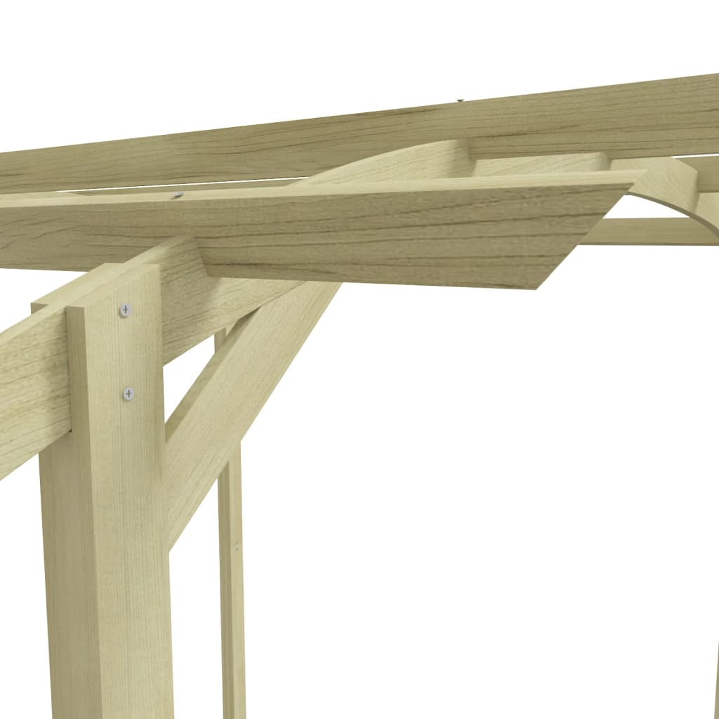 Zahradní Pergola Impregnovaná Borovice 180 X 197 X 210 Cm